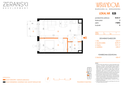 Mieszkanie w inwestycji: Werandowa