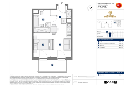 Mieszkanie w inwestycji: Apartamenty Park Matecznego Etap 2