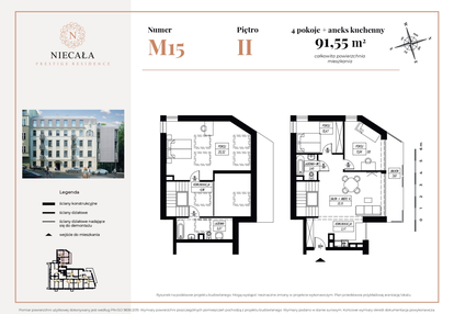 Mieszkanie w inwestycji: Niecała Prestige Residence