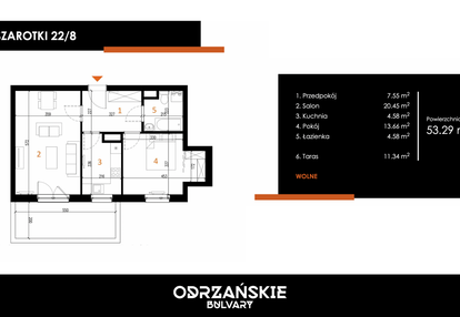 Mieszkanie w inwestycji: Odrzańskie Bulvary