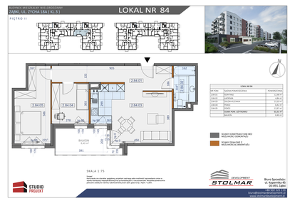 Mieszkanie w inwestycji: Osiedle Zycha