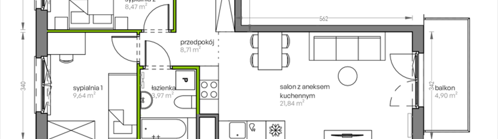 Mieszkanie w inwestycji: City Vibe