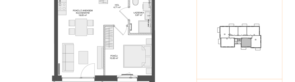 Mieszkanie w inwestycji: Osiedle Przy Błoniach 3 etap IV