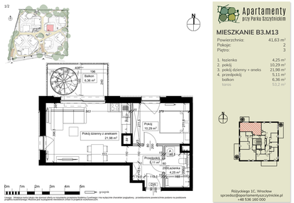 Mieszkanie w inwestycji: Apartamenty przy Parku Szczytnickim
