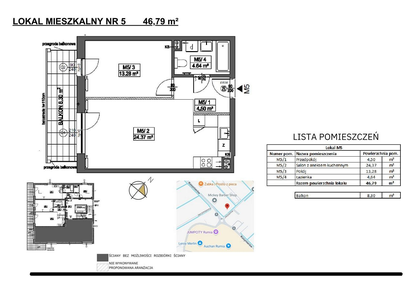 Mieszkanie w inwestycji: Jeziorna 1