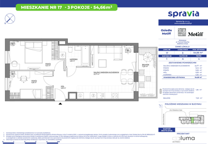 Mieszkanie w inwestycji: Osiedle Motiff