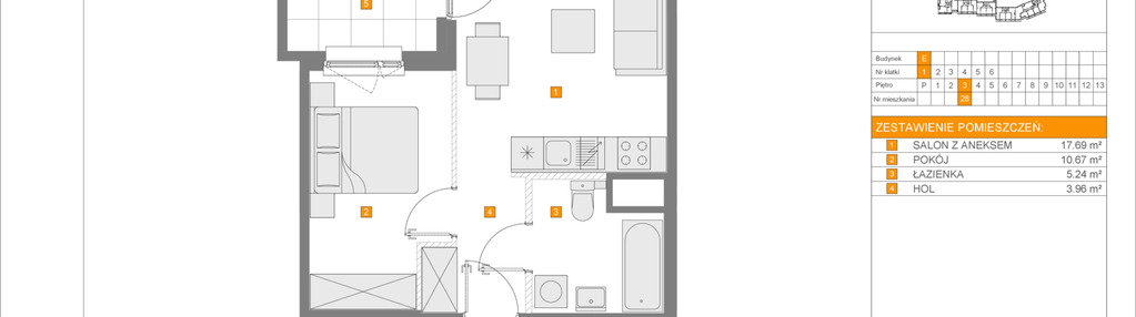 Mieszkanie w inwestycji: Apartamenty Literacka etap 2.2