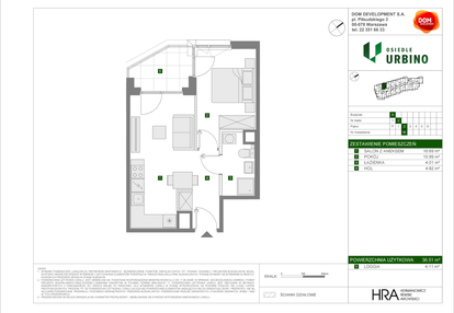Mieszkanie w inwestycji: Osiedle Urbino etap 5