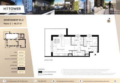 Mieszkanie w inwestycji: Hi Tower