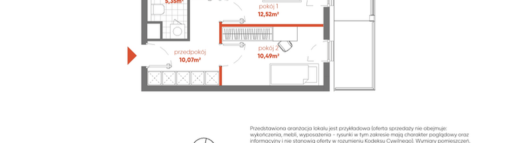 Mieszkanie w inwestycji: Pierwsza Dzielnica - etap III