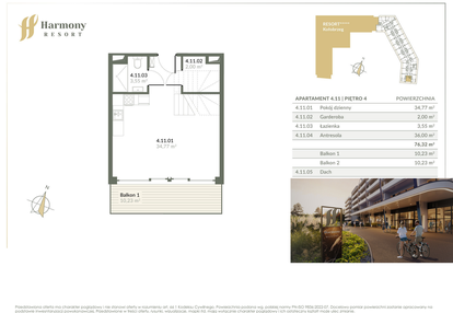 Mieszkanie w inwestycji: Harmony Resort