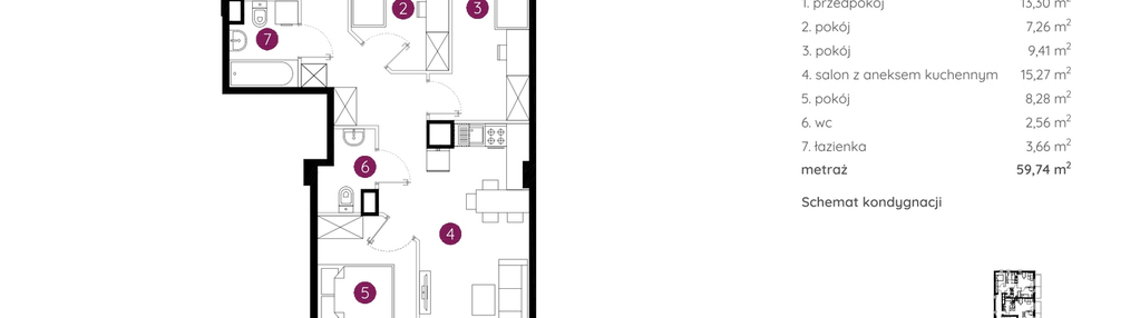 Mieszkanie w inwestycji: Murapol Urcity