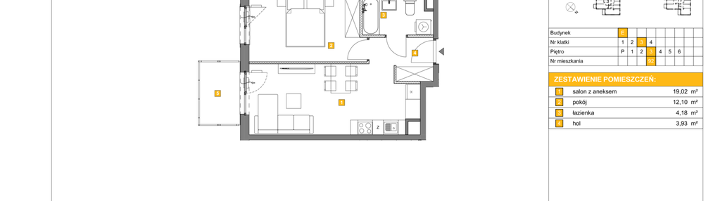 Mieszkanie w inwestycji: Osiedle Rapsodia etap 3