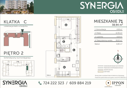 Mieszkanie w inwestycji: SYNERGIA