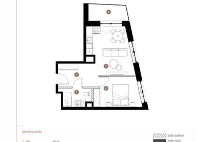 Mieszkanie w inwestycji: Katowicka Residence