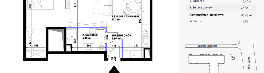 Mieszkanie w inwestycji: Nowa Pabianicka