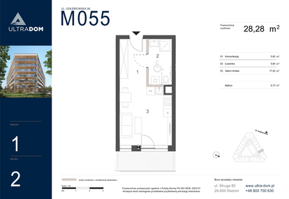Mieszkanie w inwestycji: Ultradom