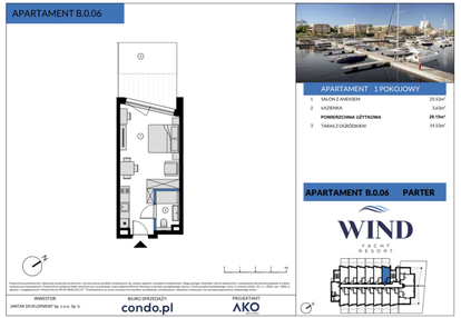 Mieszkanie w inwestycji: Wind Yacht Resort