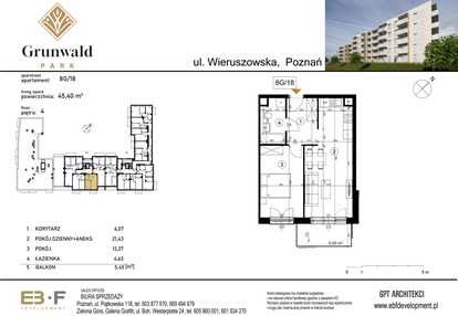 Mieszkanie w inwestycji: Grunwald Park