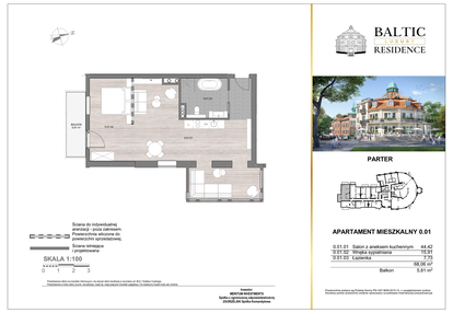 Mieszkanie w inwestycji: Baltic Luxury Residence