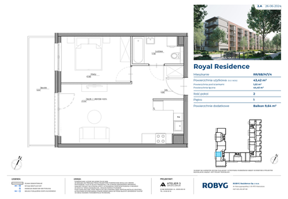 Mieszkanie w inwestycji: Royal Residence 6B
