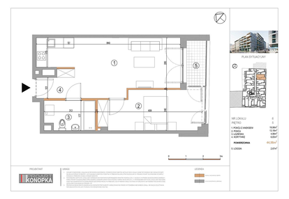 Mieszkanie w inwestycji: 5th Avenue Apartments