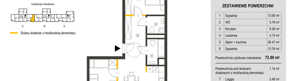 Mieszkanie w inwestycji: Apartamenty Dębowa