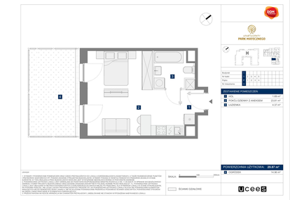 Mieszkanie w inwestycji: Apartamenty Park Matecznego Etap 2.2
