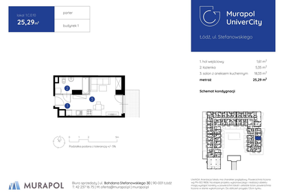 Mieszkanie w inwestycji: Murapol UniverCity