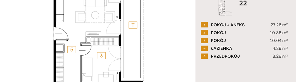 Mieszkanie w inwestycji: Osiedle Fi bud. 22, 24