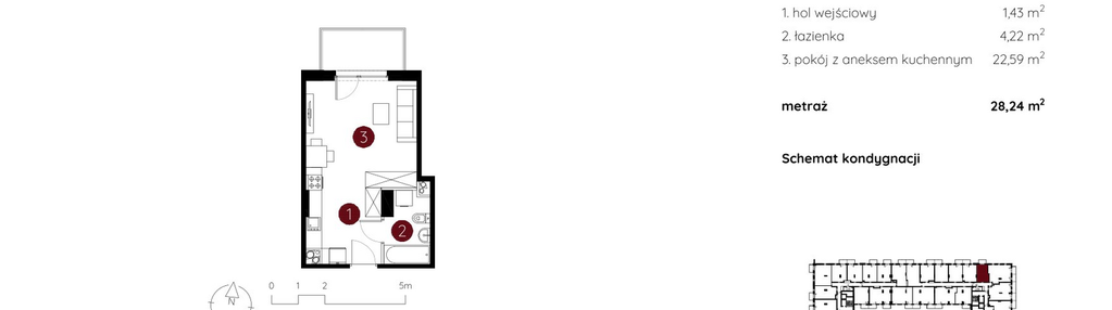 Mieszkanie w inwestycji: Murapol Novo