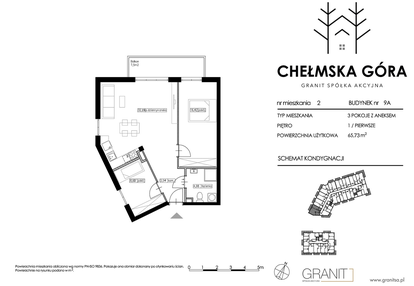 Mieszkanie w inwestycji: Chełmska Góra