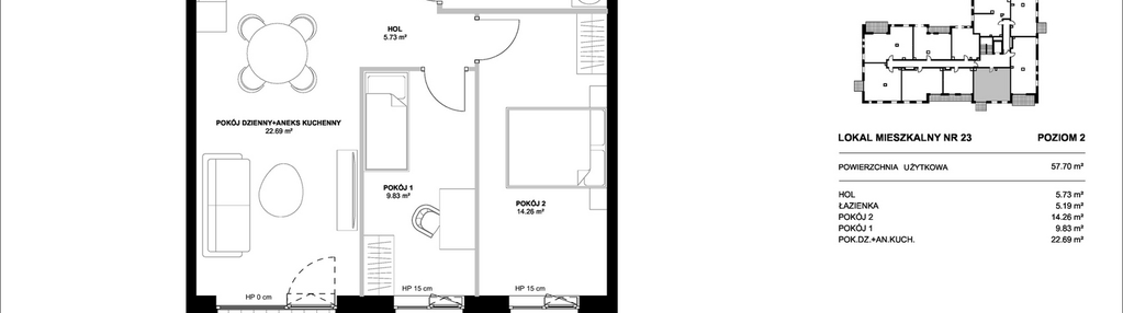 Mieszkanie w inwestycji: Antracyt