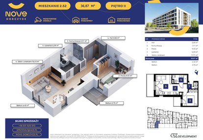 Mieszkanie w inwestycji: Nove Dobczyce