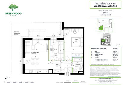 Mieszkanie w inwestycji: Greenwood Park