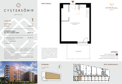 Mieszkanie w inwestycji: Cystersów 19 - lokale inwestycyjne