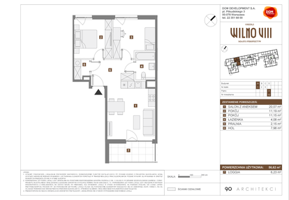 Mieszkanie w inwestycji: Osiedle Wilno VIII