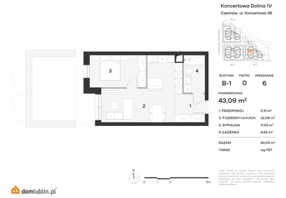 Mieszkanie w inwestycji: Koncertowa Dolina