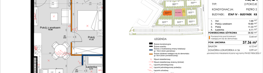 Mieszkanie w inwestycji: Kleszczewo Park - etap IV