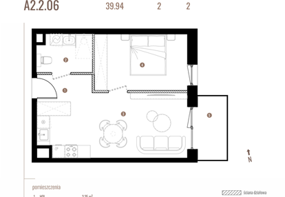 Mieszkanie w inwestycji: Belg Apartamenty etap II