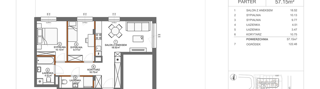 Mieszkanie w inwestycji: Apartamenty Rusałki
