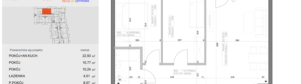 Mieszkanie w inwestycji: Industria etap I-B