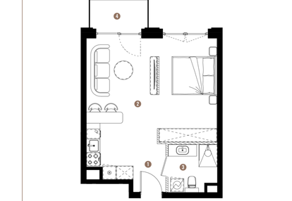 Mieszkanie w inwestycji: Apartamenty Reytana bud. F
