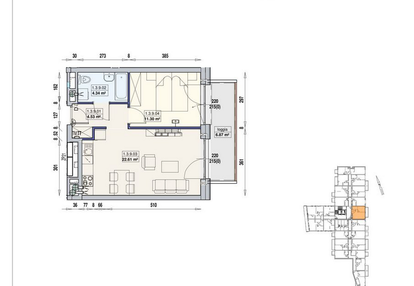 Mieszkanie w inwestycji: Gwarna
