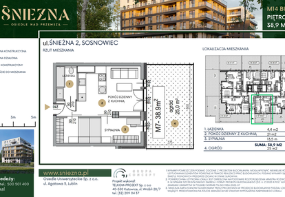Mieszkanie w inwestycji: Śnieżna - Osiedle nad Przemszą