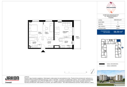 Mieszkanie w inwestycji: Wieruszowska C etap III