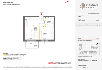 Mieszkanie w inwestycji: Piastova Osada