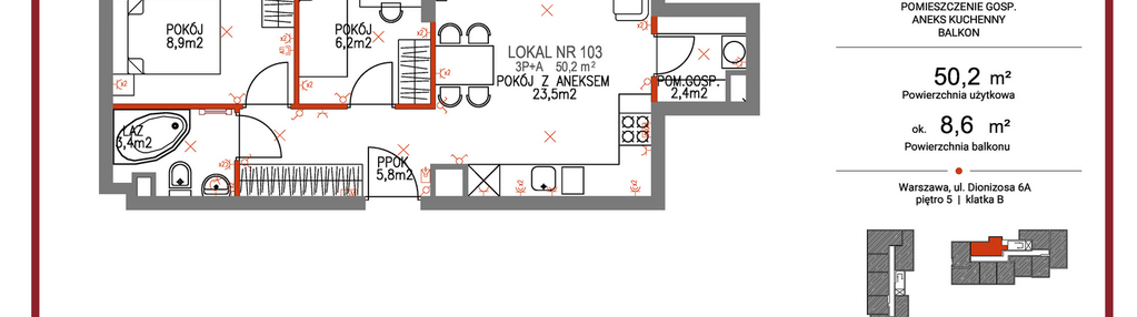 Mieszkanie w inwestycji: Comfort City Koral