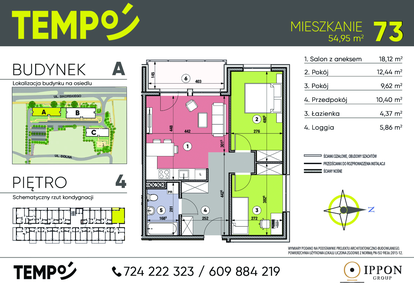 Mieszkanie w inwestycji: Osiedle TEMPO