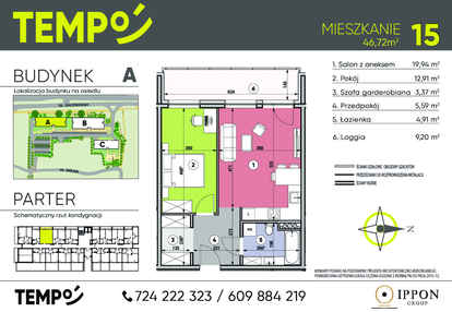 Mieszkanie w inwestycji: Osiedle TEMPO
